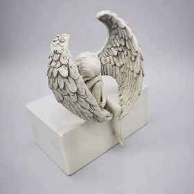 Serenity's Embrace Angel Sculpture