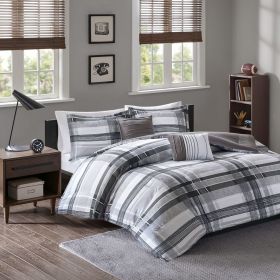 Rudy Plaid Elegance Comforter Set