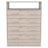 WUJU Modern Four Drawer Dresser