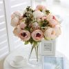 Realistic Peony Silk Flower