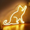 LED Neon Cat Night Light