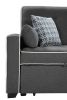 Cody Modern Gray Fabric Sleeper Sofa