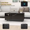 Smart Coffee Table with Built-In Refrigerator Drawers