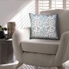 Tranquil Breeze Paisley Floral Throw Pillow Set
