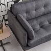 Mid-Century Modern Tufted Sofa