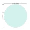 CrystalView 32-inch Round Tempered Glass Table Top