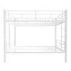 Versatile Metal Twin Over Twin Bunk Bed