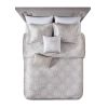 Beautyrest Kiona 5 Piece Crushed Velvet Comforter Set