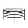 The EleganceFusion StoneCraft Coffee Table