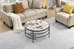 The EleganceFusion StoneCraft Coffee Table