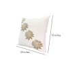 Lotus Flower Square Accent Pillows (Set of 2)
