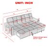 MH 82" Sleeper Sofa Bed