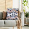 Handcrafted Jacquard Cotton Accent Throw Pillows (Set of 2)