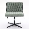 Armless Office Desk Chair