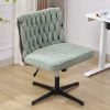 Armless Office Desk Chair