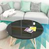 38.6-Inch Round Tempered Glass Table Top