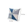 Set of 2 Geometric Pattern Accent Throw Pillows