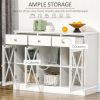 Cottage Charm Farmhouse Storage Cabinet