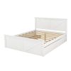 StoragePlus Queen Size Wooden Platform Bed