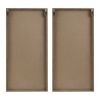 Madison Park Birch Palms Two-tone 2-piece Wood Panel Wall Decor Set