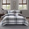 Rudy Plaid Elegance Comforter Set