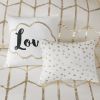 Intelligent Design Raina Metallic Printed Duvet Cover Set