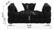Marshmallow Boucle 3-Seater Sofa