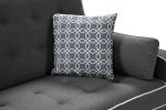 Cody Modern Gray Fabric Sleeper Sofa
