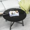 32" Inch Round Tempered Glass Table Top
