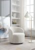 The LuxeSwivel Teddy Armchair