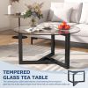 Tempered Glass Tea Table