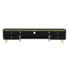 Modern Wave Groove TV Stand Cabinet