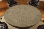 Transitional Multifunctional Game Table with Leatherette Top