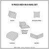 Intelligent Design Toren Embroidered Comforter Set with Bed Sheets