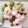Realistic Peony Silk Flower