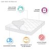 Ultra Soft Down Alternative Diamond Quilted Mattress Pad