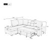 The CozyEase SleeperCraft Sectional