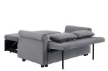 The OpulentEase VelvetConvert Loveseat