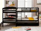 L-Shaped Bunk Bed with Trundle