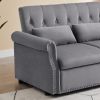 The OpulentEase VelvetConvert Loveseat