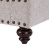 Elegant Chenille 2-Seater Sofa