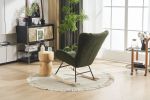Teddy Fabric Upholstered Rocking Chair