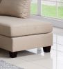 Sand Color 3-Piece Sectional Living Room Furniture