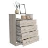 WUJU Modern Four Drawer Dresser