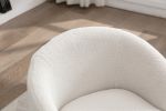 The LuxeSwivel Teddy Armchair