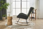 Teddy Fabric Upholstered Rocking Chair