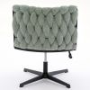 Armless Office Desk Chair