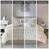 Intelligent Design Raina Metallic Printed Duvet Cover Set