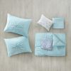 Intelligent Design Toren Embroidered Comforter Set with Bed Sheets