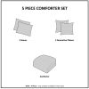 Graceful Ruffles Comforter Set